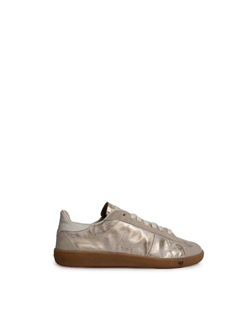 Sneakers '93 SKIN in suede laminato Grey gold Patrizia Pepe | 2Z0065 L168FG46